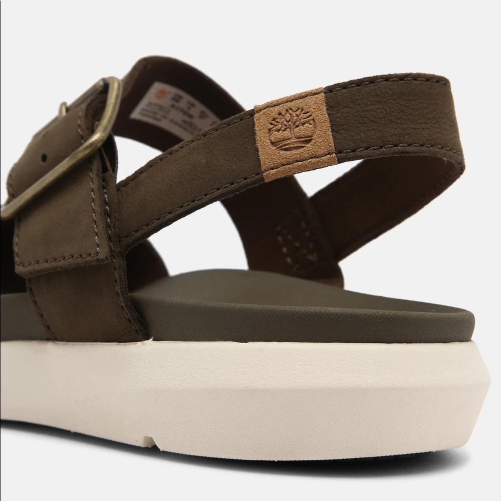 Women's Timberland Wilesport Olive Green Leather Strap Sandals olive - Picture 12 of 15